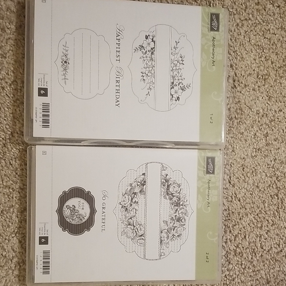 Stampin' Up! Apothecary Art Stamp set